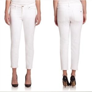 CLEARANCE Kate Spade Broome Street White Low Rise Skinny Jeans 24